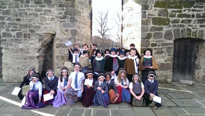 Falkland Palace dressing up