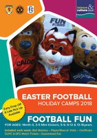 Easter Football Holiday Camps 2018